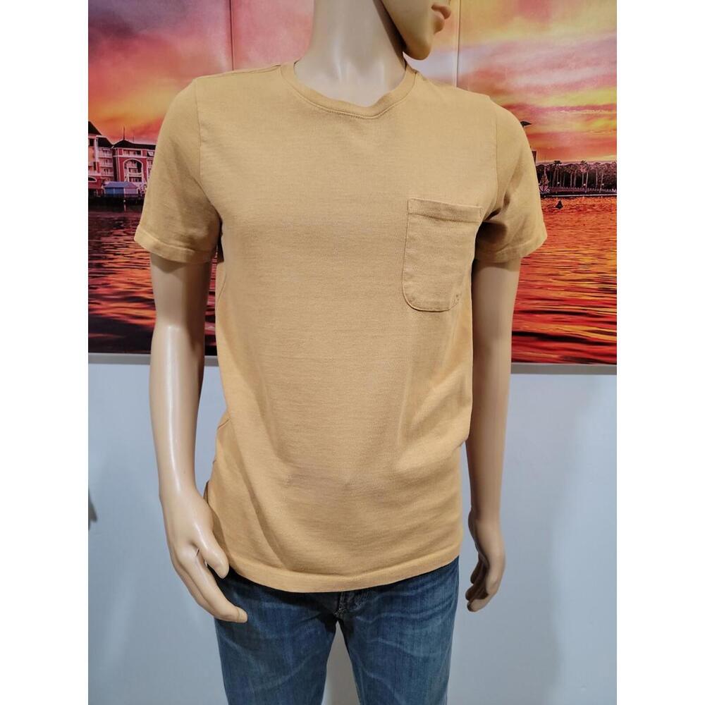 Taylor Stitch Orange Gold Size 36 Men's T-Shirt #R2